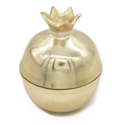 POTE ROMÃ DE METAL DOURADO