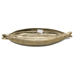 TRAVESSA DE METAL DOURADA 