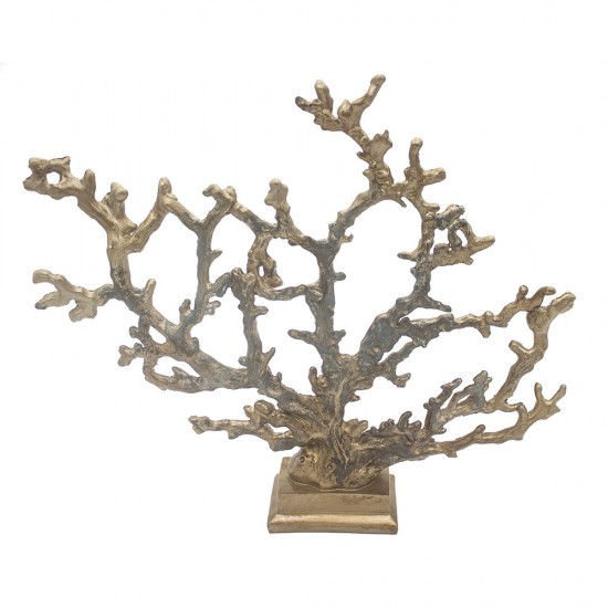 CORAL DOURADO DE RESINA (92)