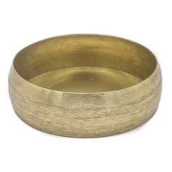 BOWL DE METAL DOURADO P