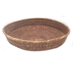 Cesto de Mesa de Fibra Natural