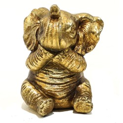 ESCULTURA ELEFANTE DE RESINA