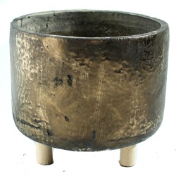 VASO DE CERAMICA BRONZE