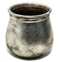 VASO DE CERAMICA PRATA