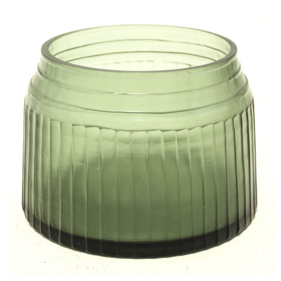 VASO DE VIDRO VERDE