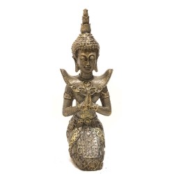 Escultura Buda Hindu Orando