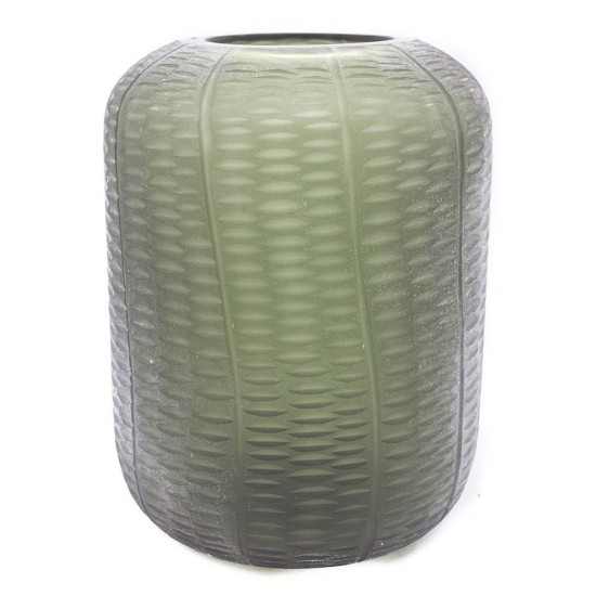 Vaso de Vidro Verde