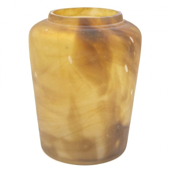 Vaso de Vidro Ambar