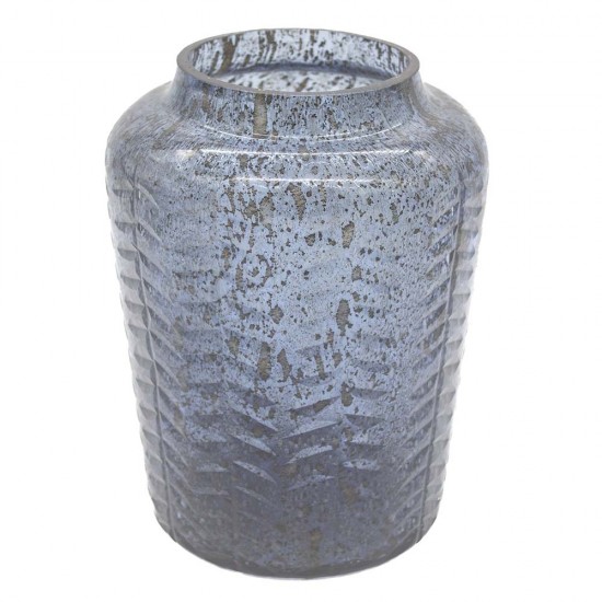 Vaso de Vidro Azul