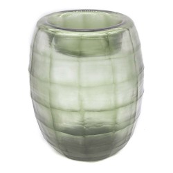 Vaso de Vidro Verde