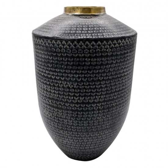 Vaso de Metal Preto