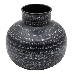 Vaso de Metal Preto